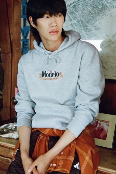 Modelo Beer Bottles Graphic Hoodie Sweatshirt