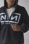 Nine Inch Nails Logo Dye Tech Zip-Up Hoodie Sweatshirt