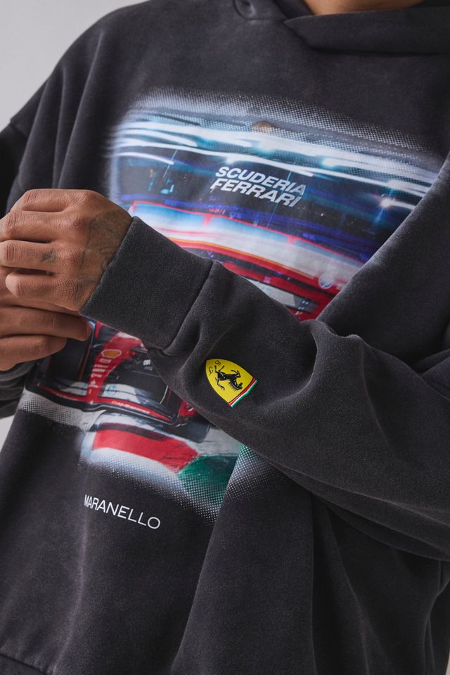 Puma Scuderia Ferrari Las Vegas Graphic Hoodie Sweatshirt #3