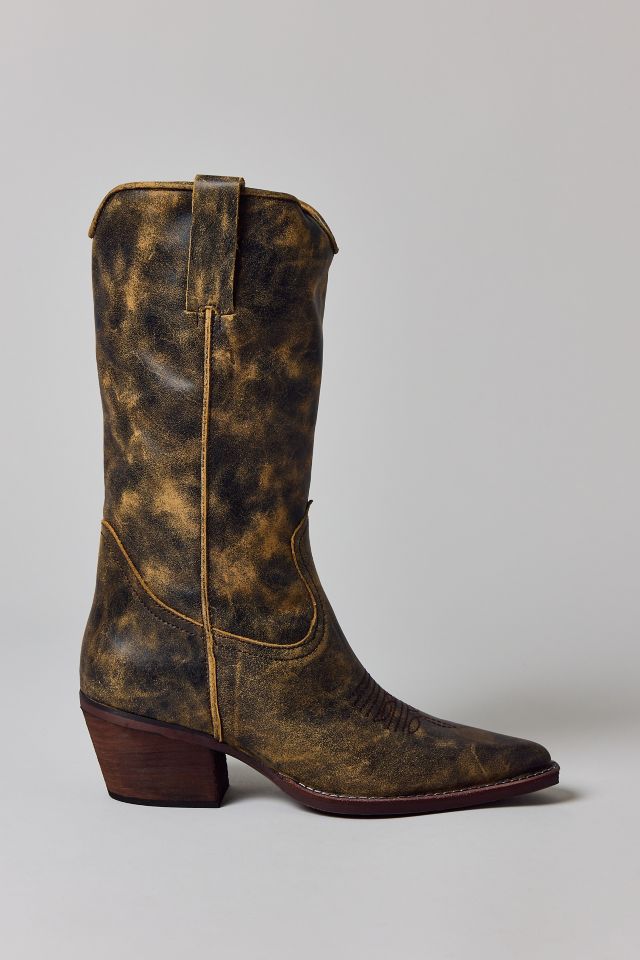 Steve Madden Albany Western Leather Cowboy Boot #2