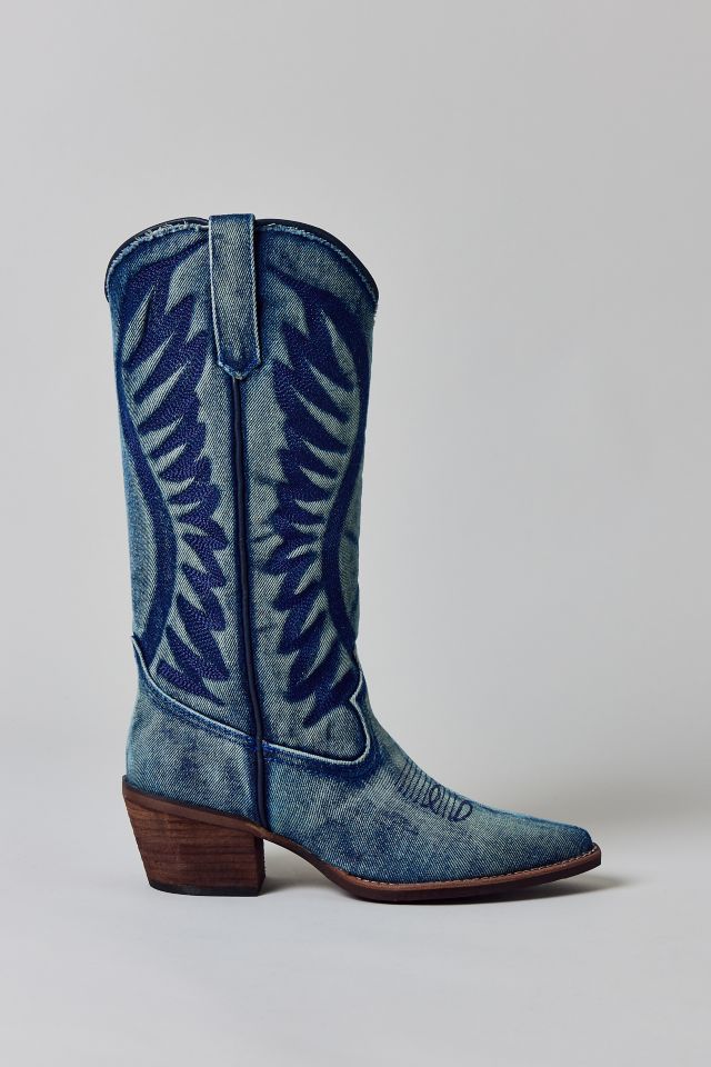 Botte de cowboy en cuir western Albany de Steve Madden #1