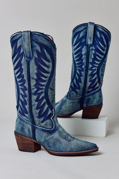 Botte de cowboy en cuir western Albany de Steve Madden