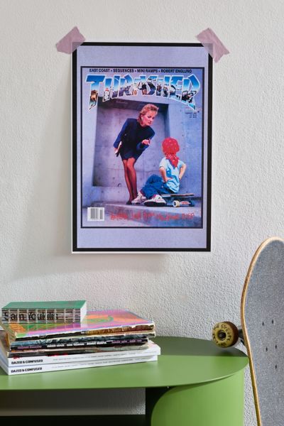 Thrasher Cover February 1988 Poster