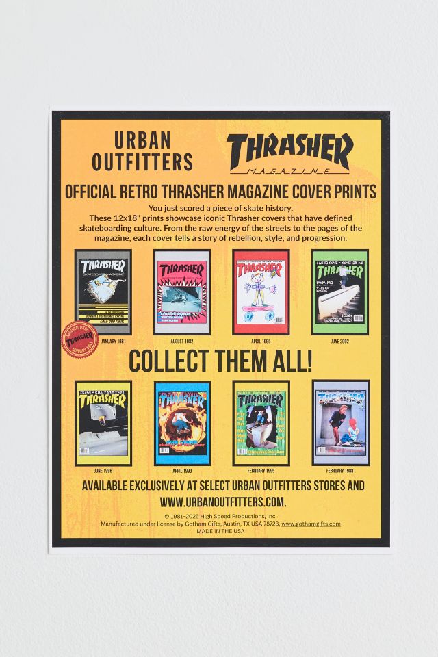 Thrasher Cover February 1995 Poster #1