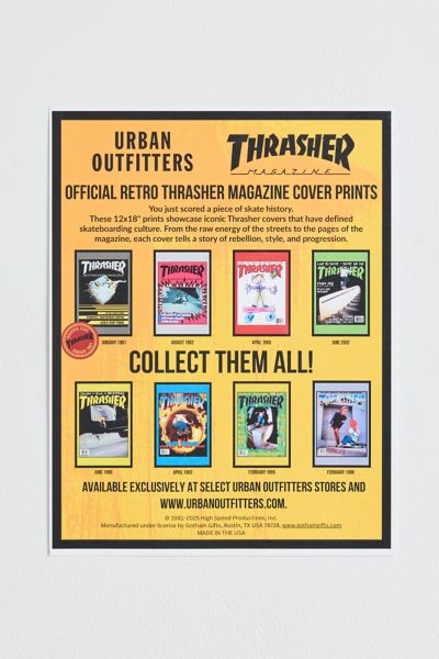 Thrasher Cover April 1995 Poster