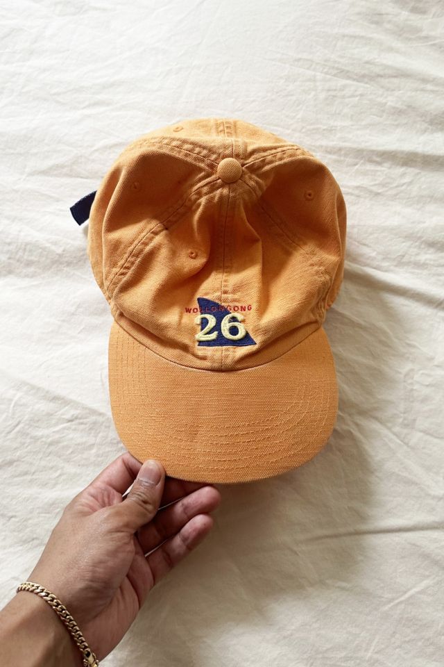 Vintage GAP Orange Sunfaded Surf Cap #1
