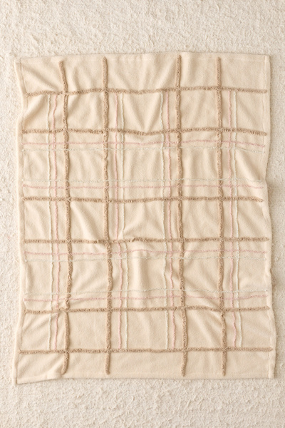 Plaid Cozy Fleece Throw Blanket