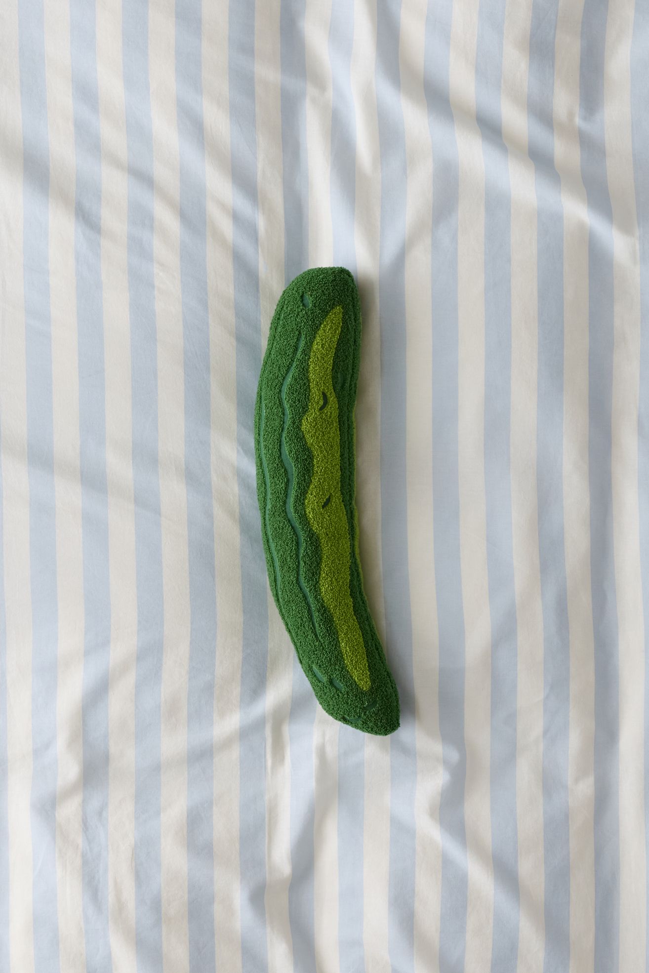 Urban Outfitters Pickle Shaped Tufted Throw Pillow