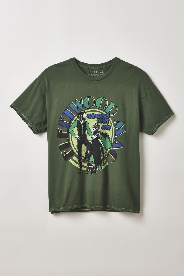 T-shirt graphique de la tournée Fleetwood Mac de 1977
