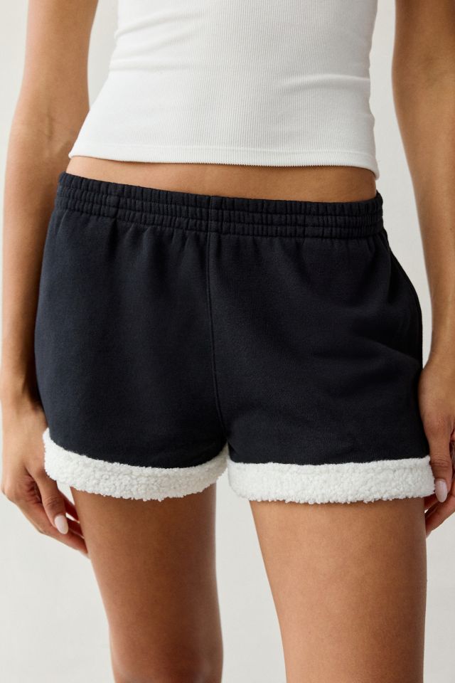 Out From Under Snow Days Fleece Trim Sweat Short #1