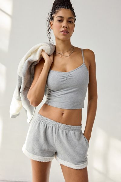 Out From Under Snow Days Fleece Trim Sweat Short