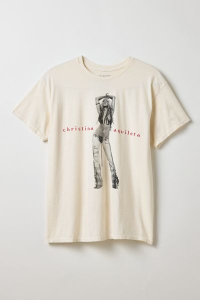 クリスティーナ・アギレラ　Tシャツ　Lサイズ Christina Aguilera Graphic Tee | Urban Outfitters