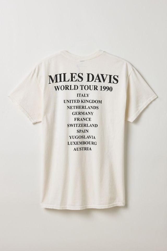 Miles Davis 1990 Tour Graphic Tee #1
