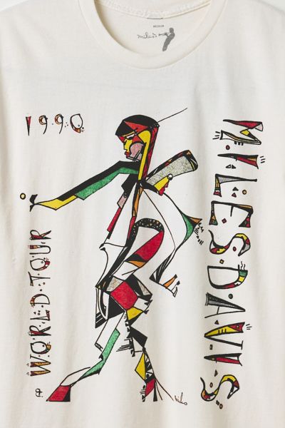 Miles Davis 1990 Tour Graphic Tee