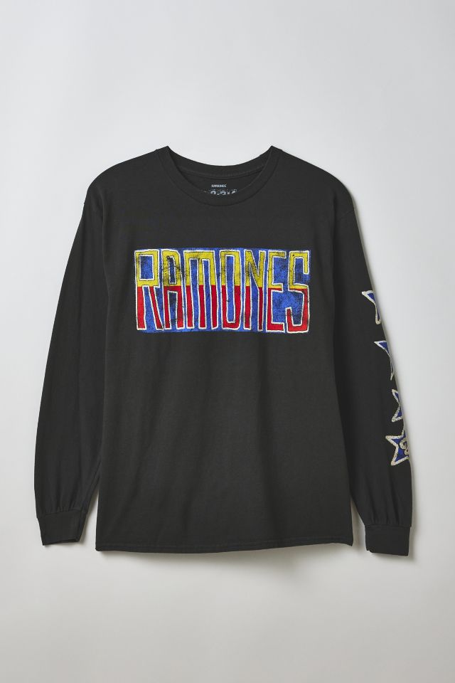 Ramones Star Graphic Long Sleeve Tee #1