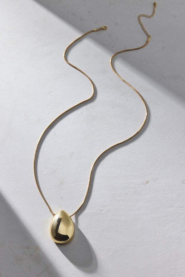 Collier Pendentif en Métal Doré Maisie #1