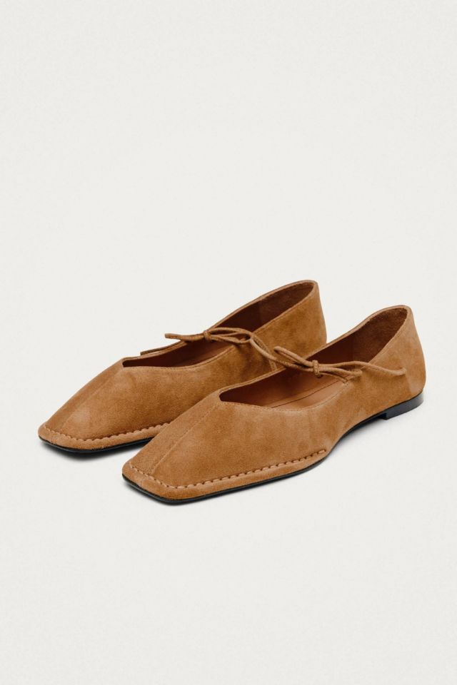 ALOHAS Suede Leather Ballet Flats #1