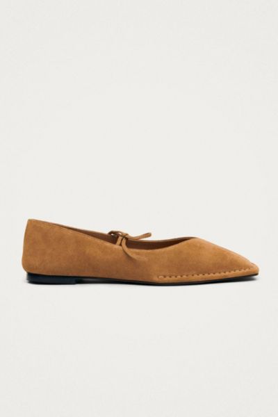 ALOHAS Suede Leather Ballet Flats