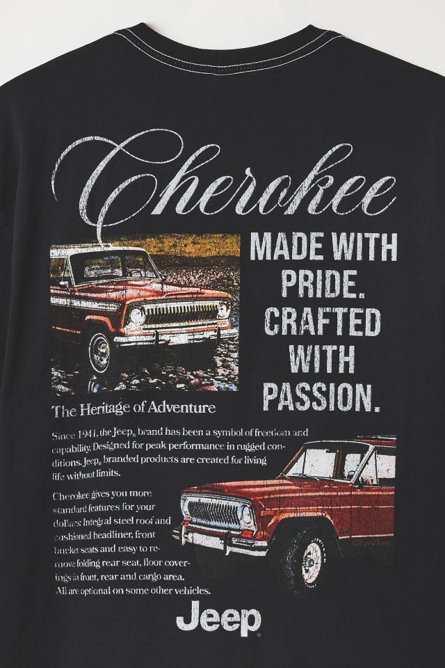 T-shirt graphique publicitaire vintage Jeep #3