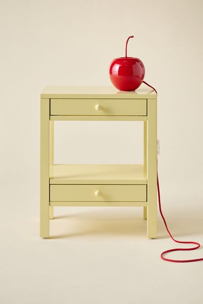 Romie 2-Drawer Storage Nightstand