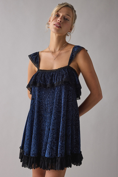 blue velvet dress urban outfitters Kimchi Sweet Dreaming Burnout Lace Trim Babydoll Mini Color:Custom Colors(Add Note in Cart) Theory Sleeveless Fitted Dress IN STOCK BEFORE 26