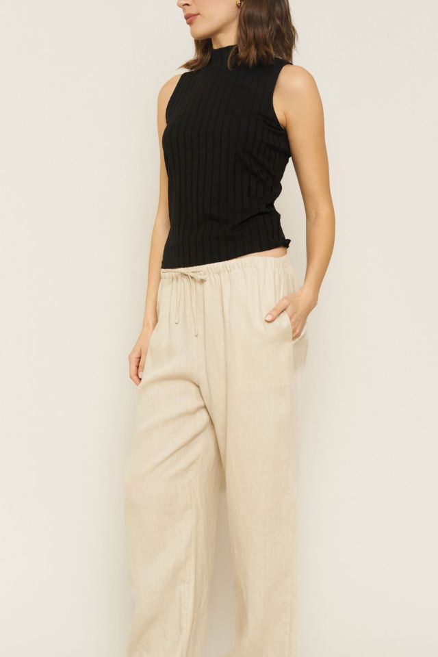 Whimsy + Row Madeline Ribbed Sleeveless Top #1