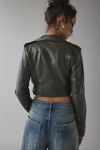 Azalea Wang Remy Butter Faux Leather Moto Jacket