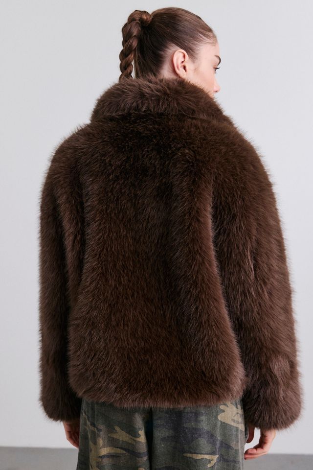 Azalea Wang Regina Faux Fur Jacket #3