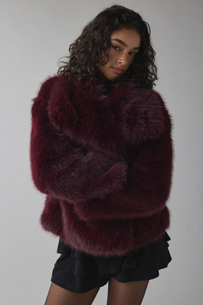 Azalea Wang Regina Faux Fur Jacket