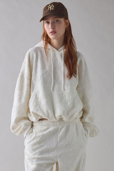 Out From Under Try Me Piled Fleece Bubble Hoodie Sweatshirt