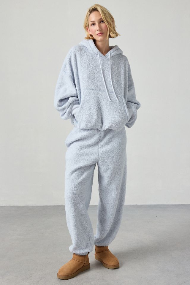 Out From Under Try Me Piled Fleece Bubble Hoodie Sweatshirt #2