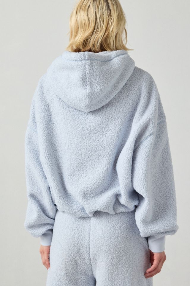 Out From Under Try Me Piled Fleece Bubble Hoodie Sweatshirt #4