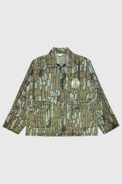 Vintage 1990's Trebark Patched Camo Jacket