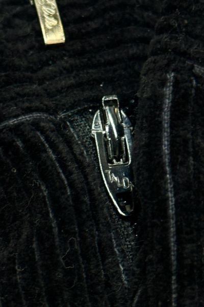 Vintage 1990's J Crew Oarman Black Corduroy Trousers