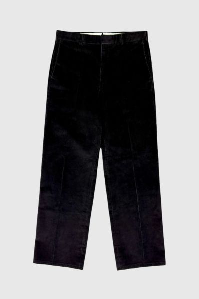 Vintage 1990's J Crew Oarman Black Corduroy Trousers