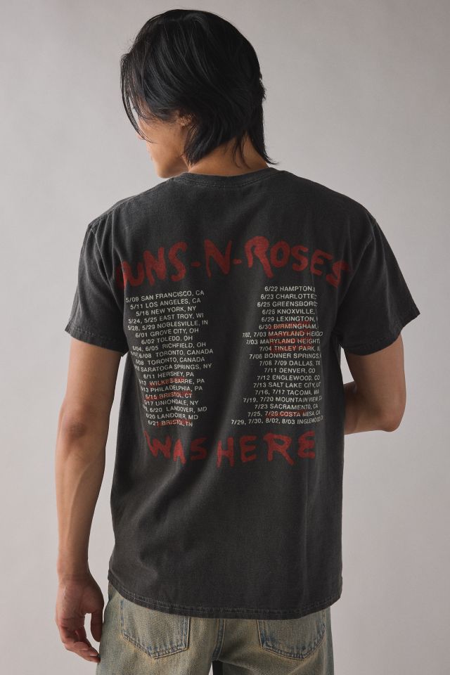Guns N' Roses Was Here Tour Graphic Tee #1