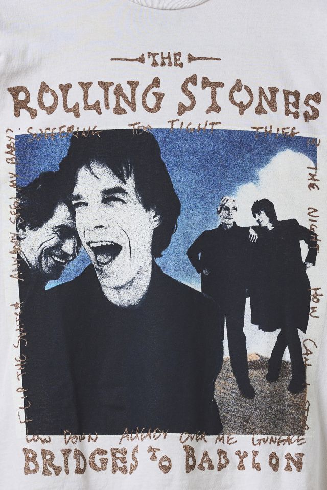 Rolling Stones Bridges To Babylon Graphic Long Sleeve Tee #3