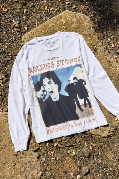 Rolling Stones Bridges To Babylon Graphic Long Sleeve Tee