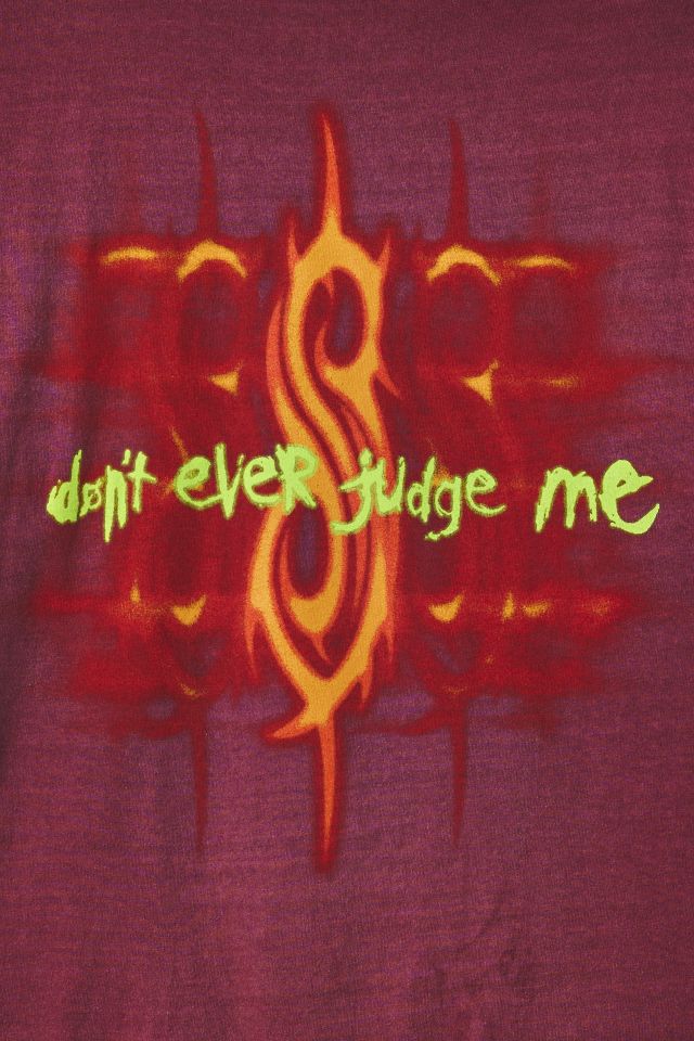 Slipknot Don't Ever Judge Me Graphic Tee #3