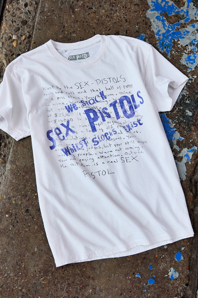 Sex Pistols In Stock Graphic Tee | Urban Outfitters
