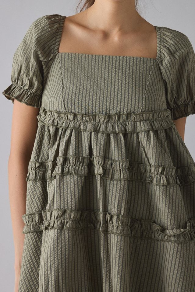 Robe mini bébé à volants et manches bouffantes Pine Daisy Street #2