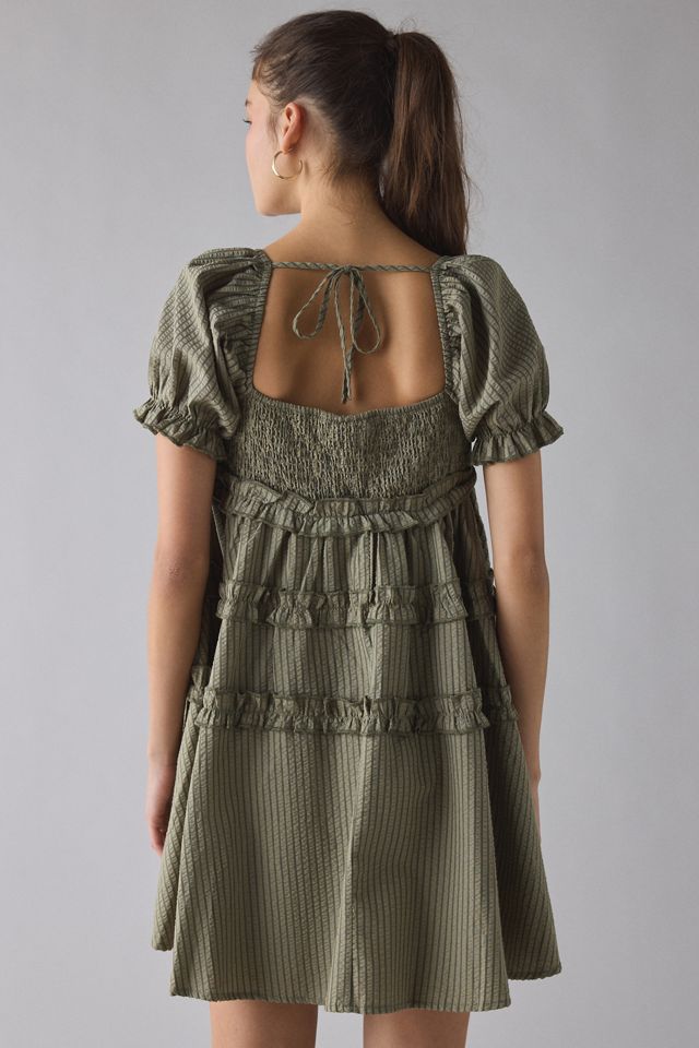 Robe mini bébé à volants et manches bouffantes Pine Daisy Street #3