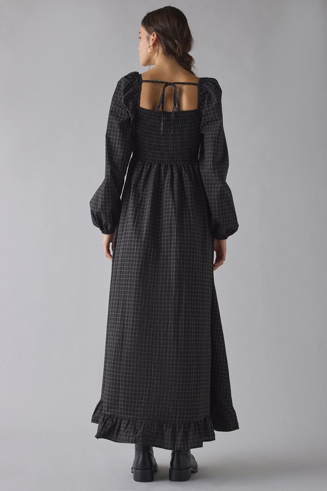 Robe longue froncée à manches longues Greta Daisy Street #2