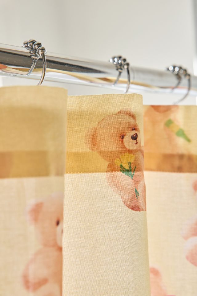 Bears Patterned Shower Curtain #2