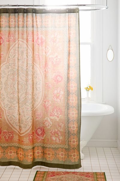 Vera Floral Shower Curtain | Urban Outfitters