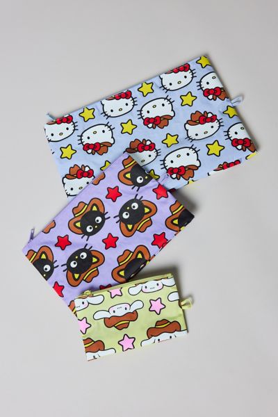 BAGGU X Hello Kitty & Friends Go Pouch Set