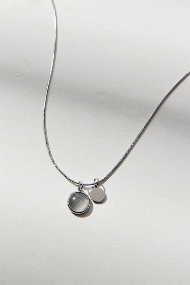 Collier Imperméable avec Pendentif Oeil de Chat #1