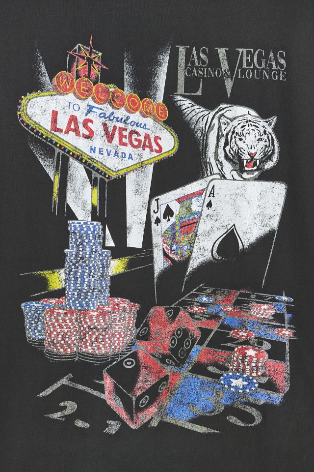 Vegas Casino Graphic Tee #3