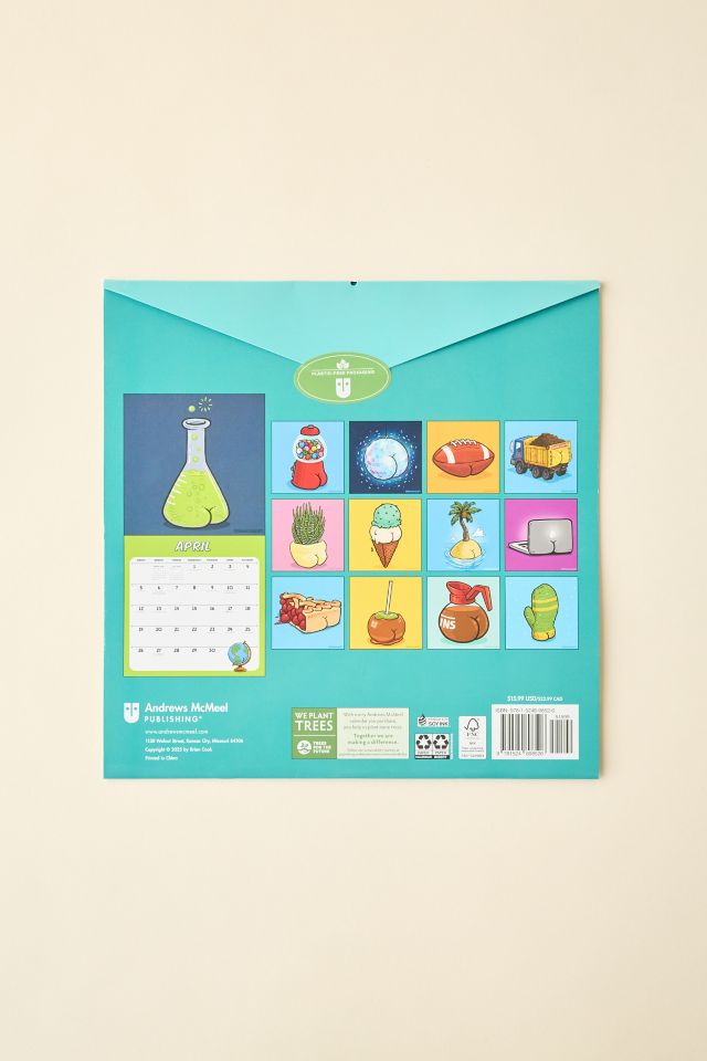 Butts On Things 2026 Wall Calendar #4
