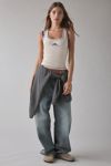 Trout Fish Icon Applique Graphic Tank Top